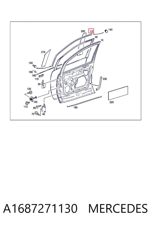  A1687271130 Mercedes
