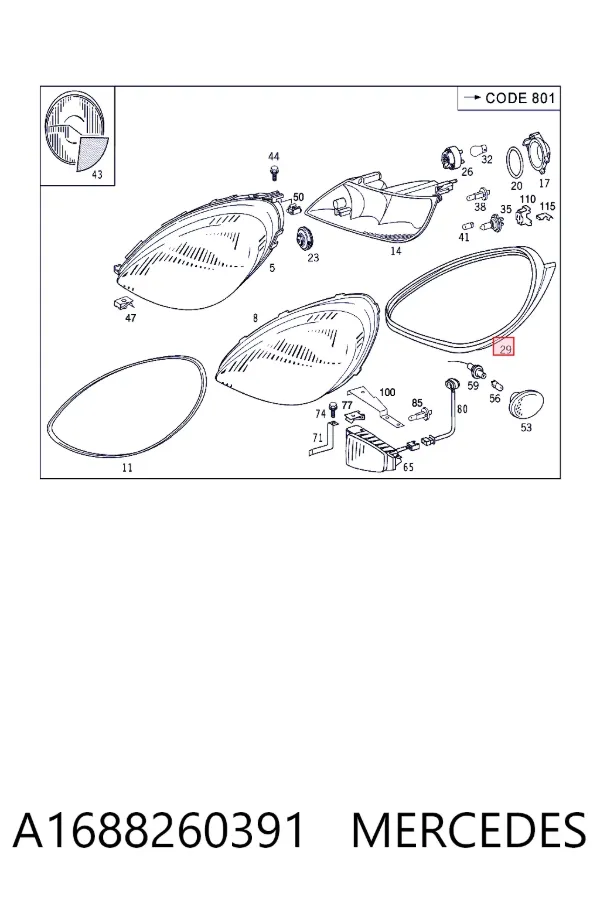  A1688260391 Mercedes