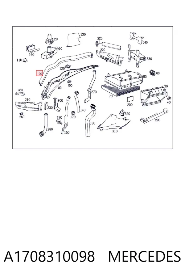  A1708310098 Mercedes