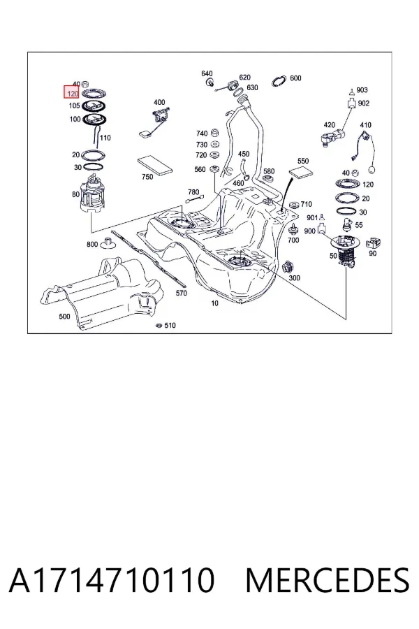  A1714710110 Mercedes