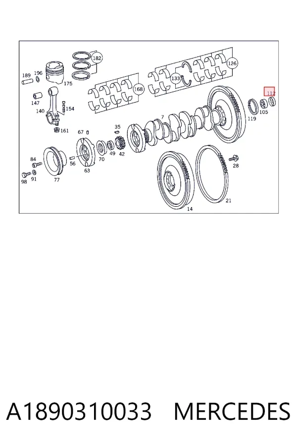  A1890310033 Mercedes