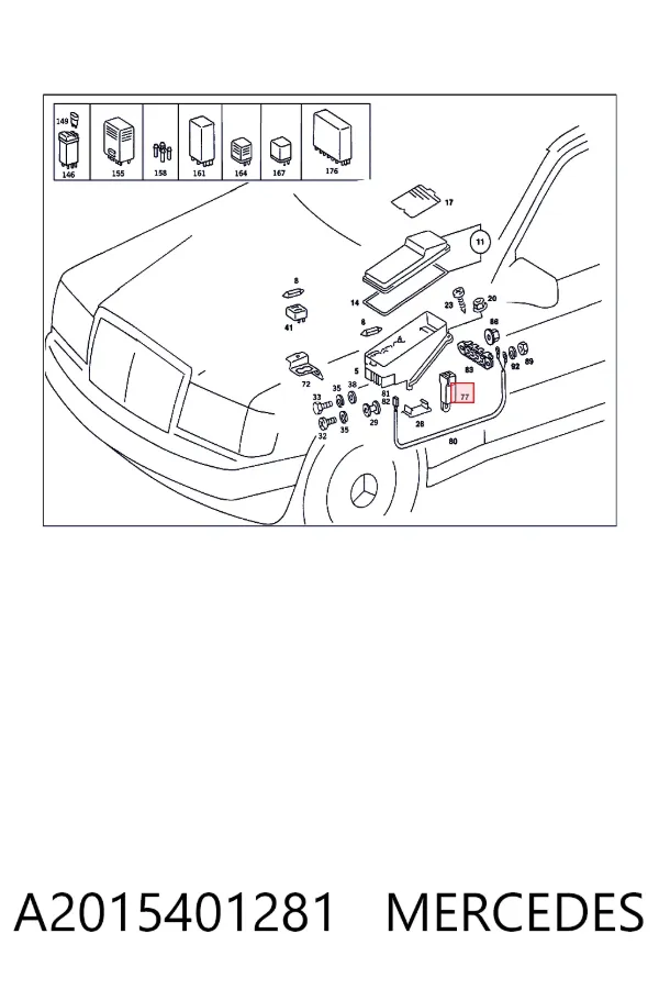  A2015401281 Mercedes