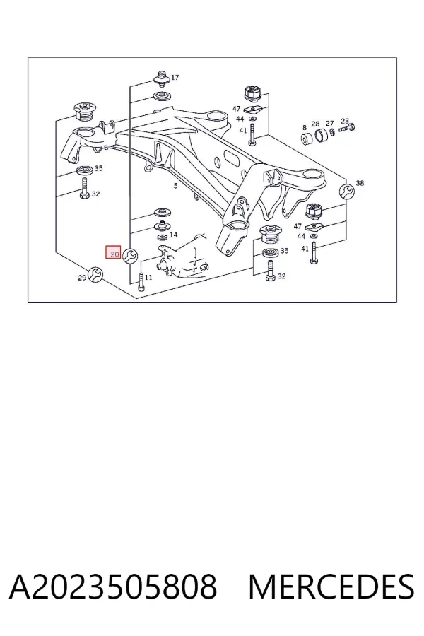  A2023505808 Mercedes