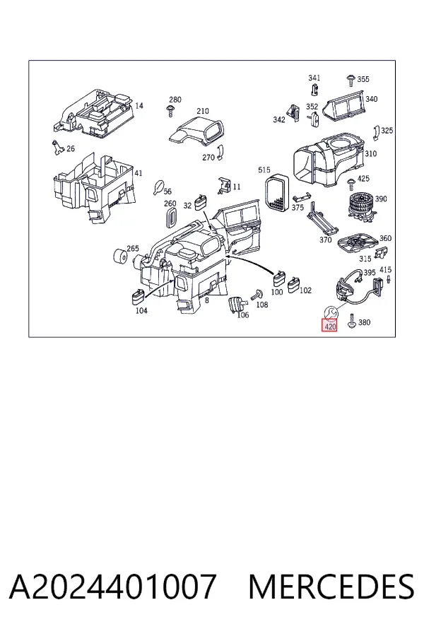  A2024401007 Mercedes