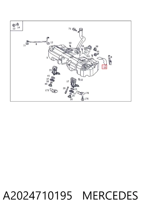  A2024710195 Mercedes