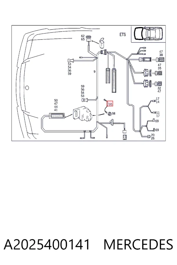  A2025400141 Mercedes
