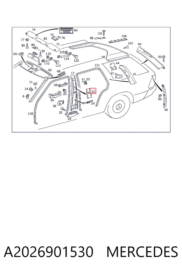  A2026901530 Mercedes