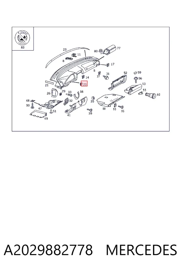 A2029882778 Mercedes