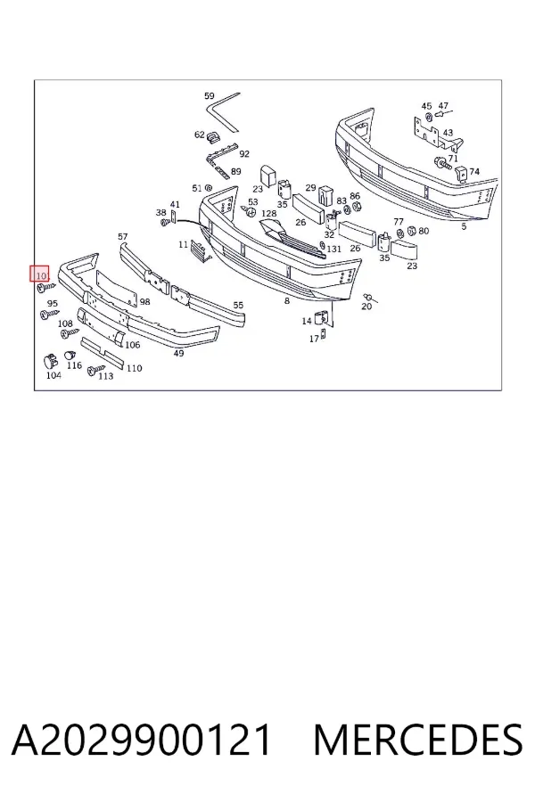  A2029900121 Mercedes