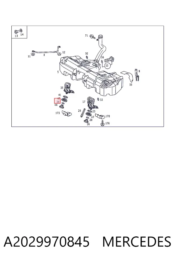  A2029970845 Mercedes