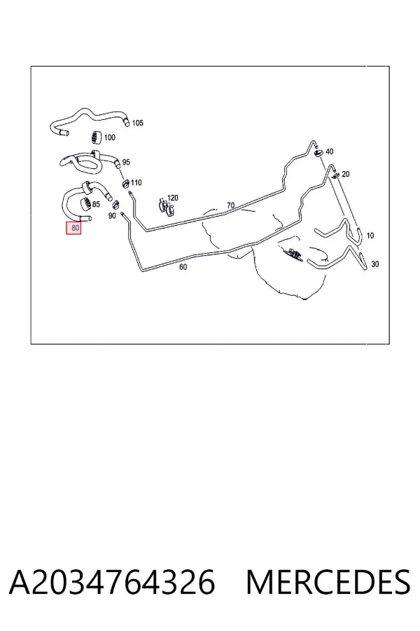  A2034764326 Mercedes