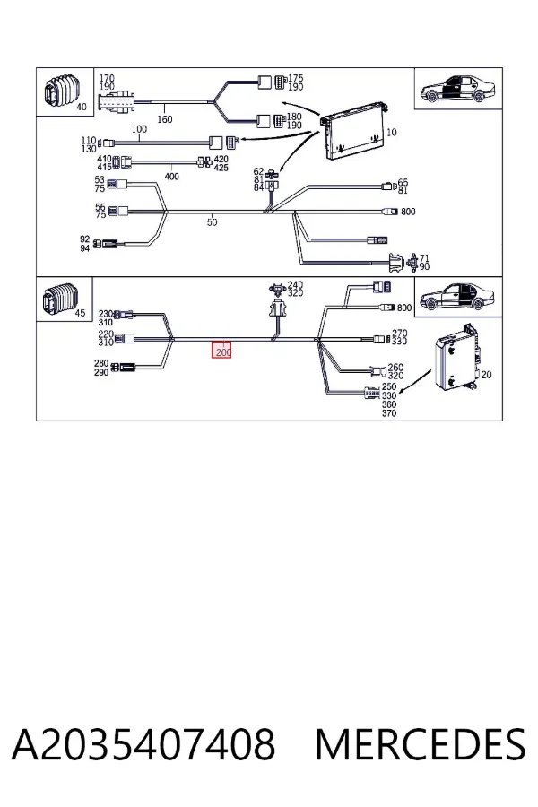  A2035407408 Mercedes