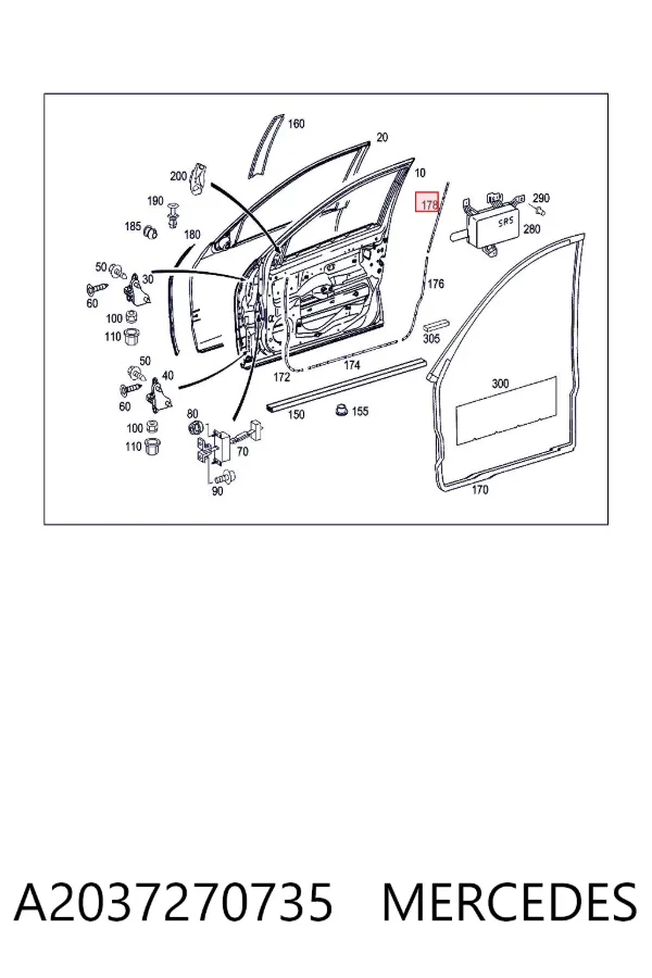  A2037270735 Mercedes