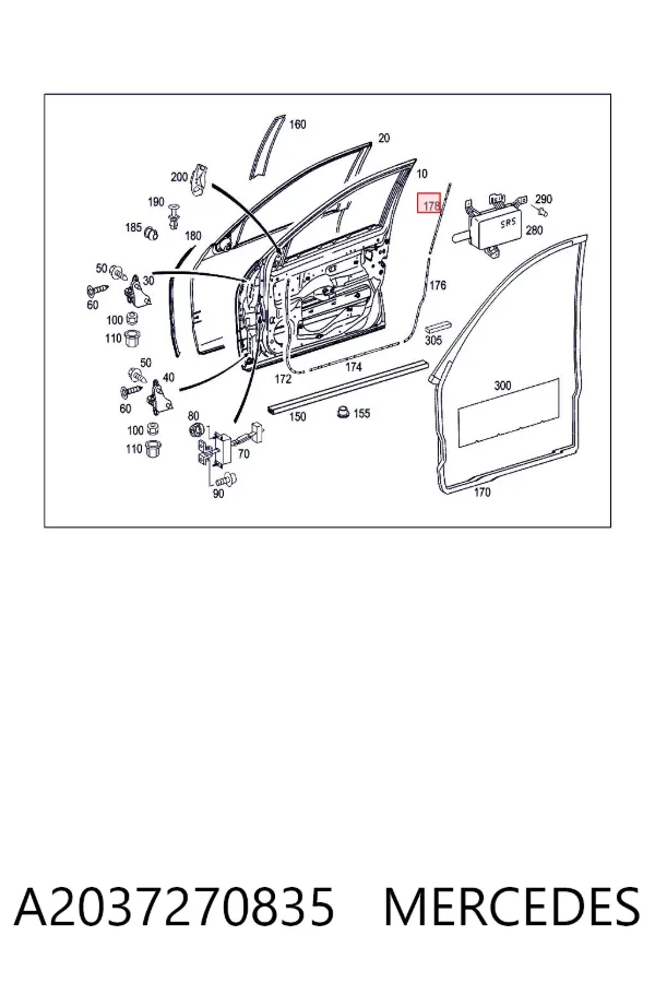  A2037270835 Mercedes