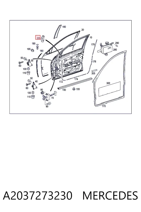  A2037273230 Mercedes