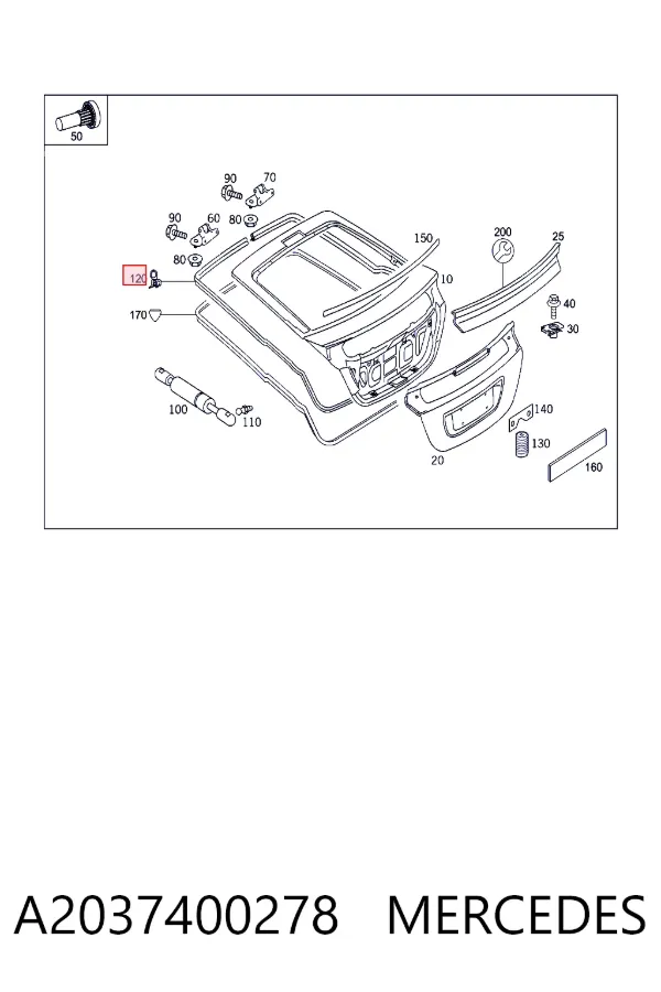  A2037400278 Mercedes