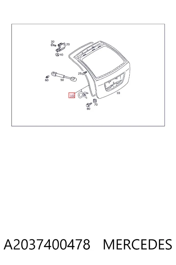  A2037400478 Mercedes