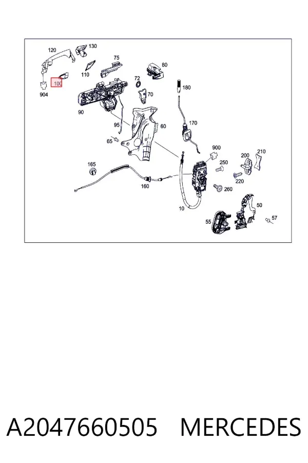  A2047660505 Mercedes