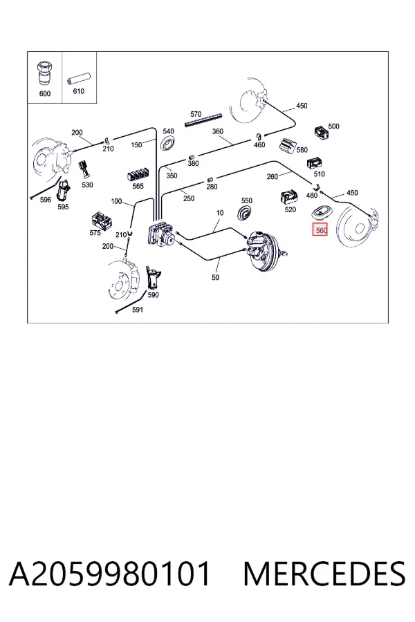  A2059980101 Mercedes