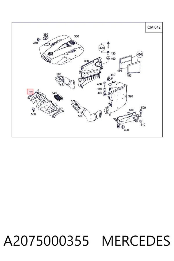  A2075000355 Mercedes