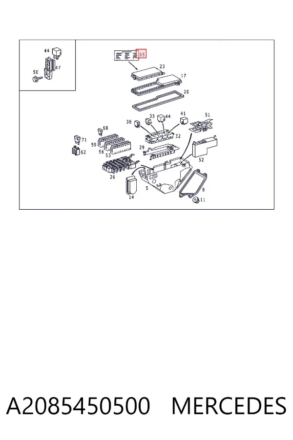  A2085450500 Mercedes