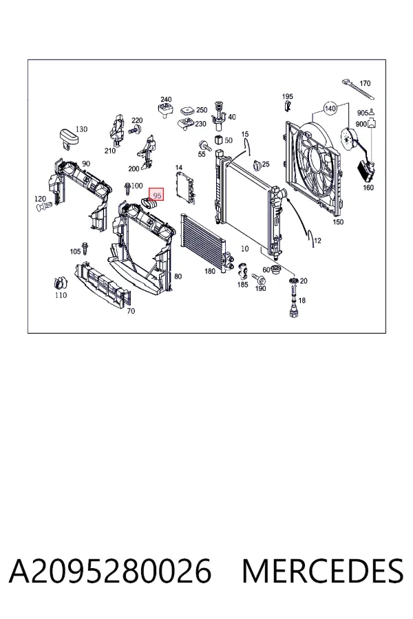  A2095280026 Mercedes