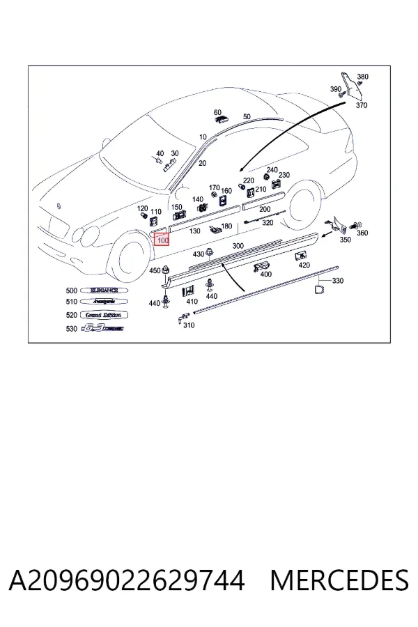  A20969022629744 Mercedes