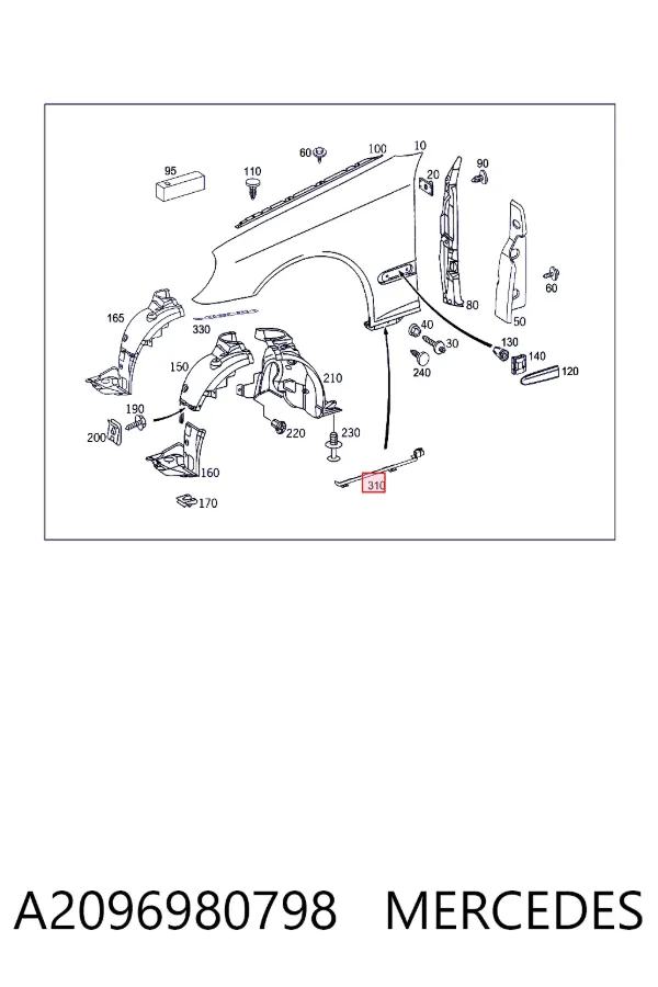  A2096980798 Mercedes