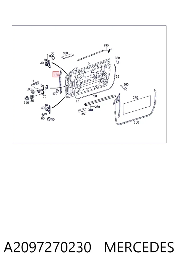  A2097270230 Mercedes