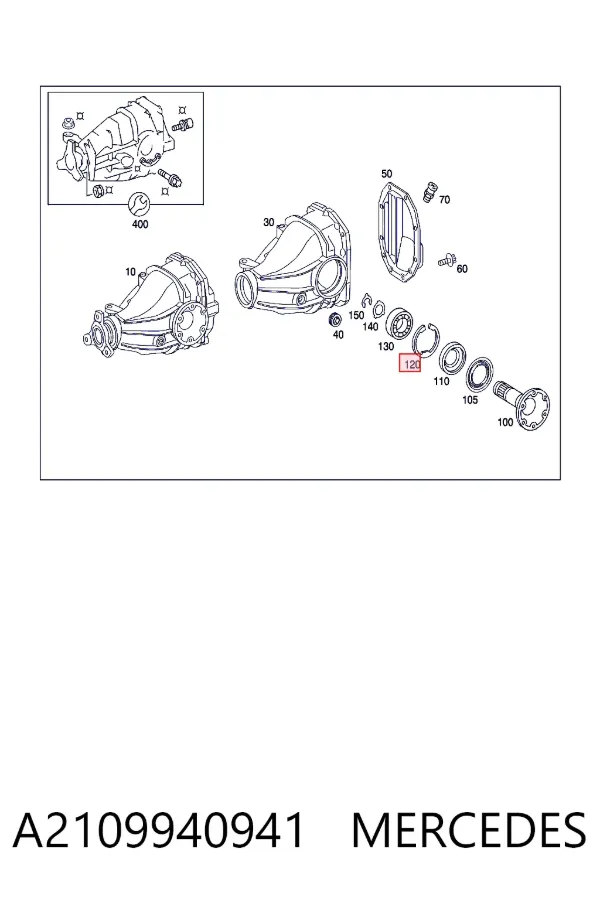  A2109940941 Mercedes