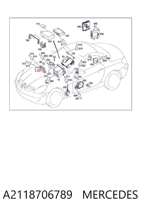  A2118706789 Mercedes
