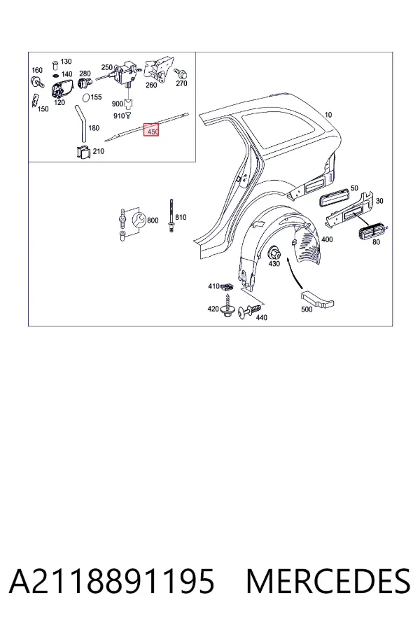  A2118891195 Mercedes