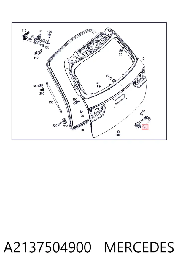  A2137504900 Mercedes