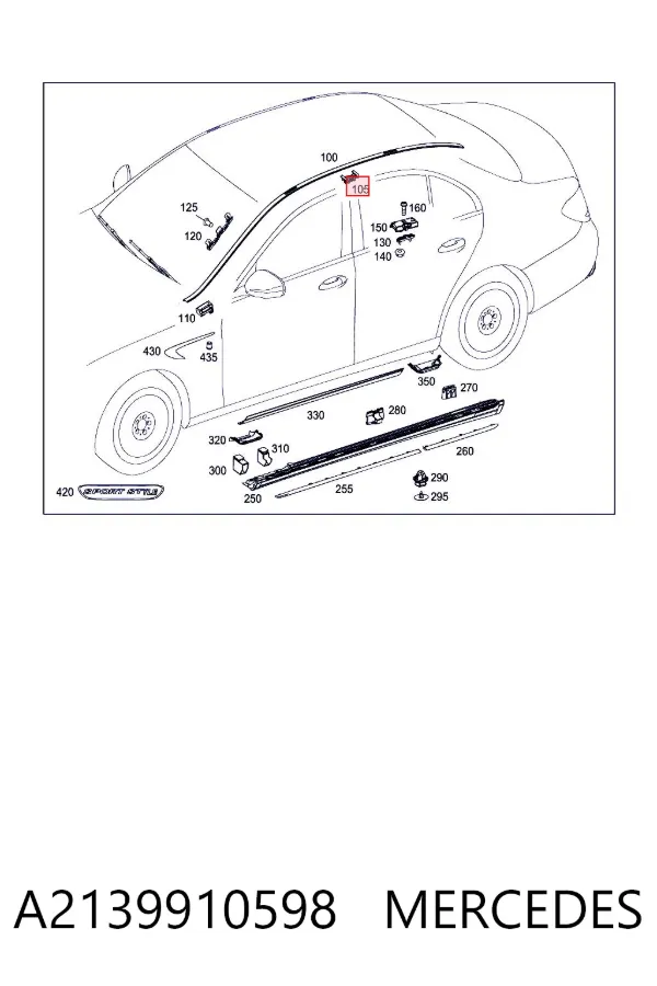  A2139910598 Mercedes