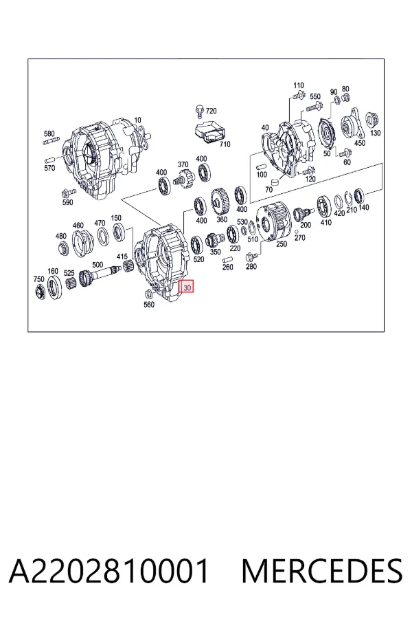  A2202810001 Mercedes