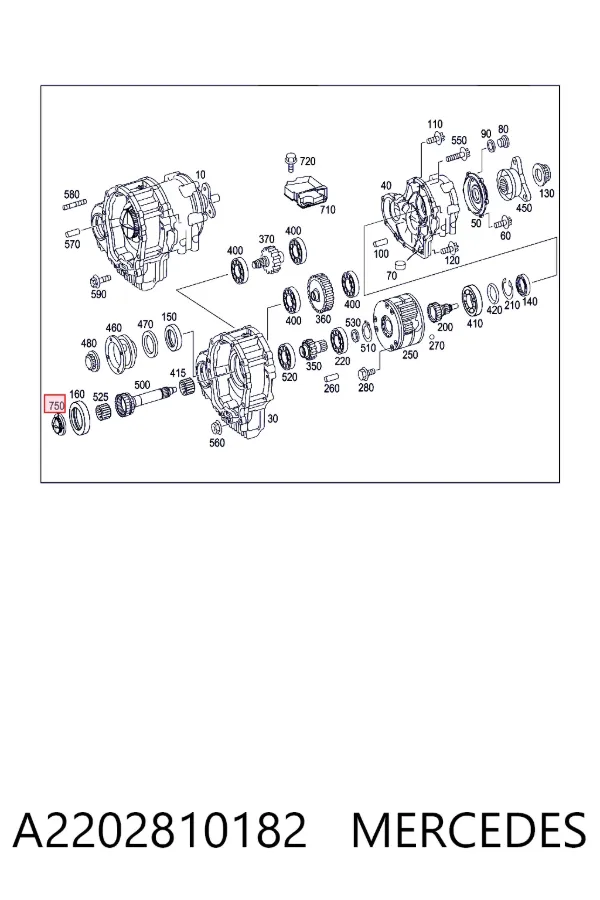  A2202810182 Mercedes