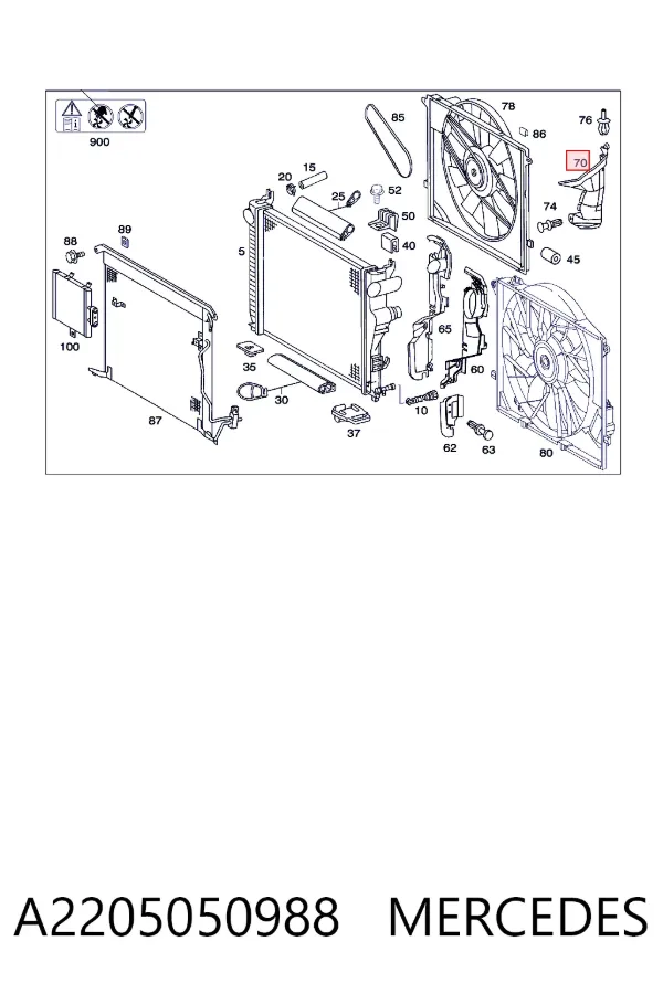  A2205050988 Mercedes