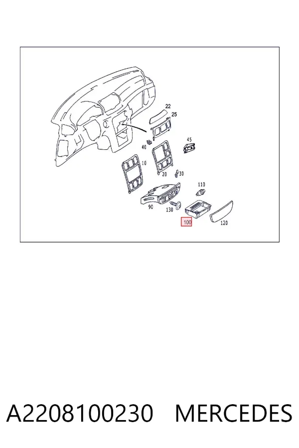  A2208100230 Mercedes
