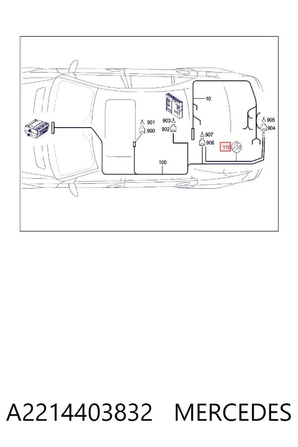  A2214403832 Mercedes