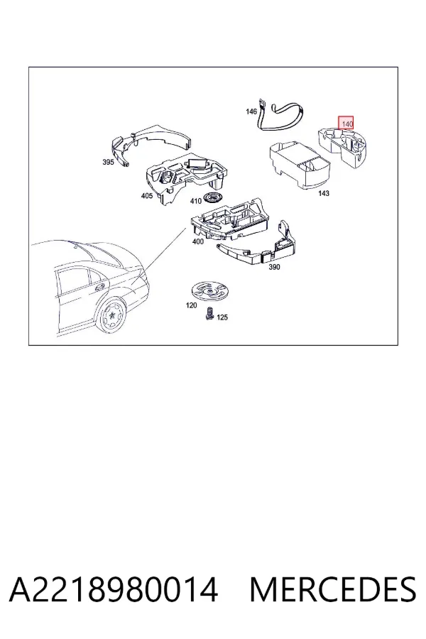  A2218980014 Mercedes