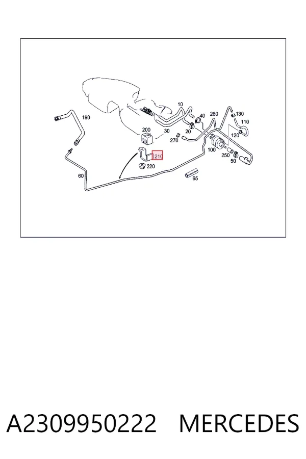  A2309950222 Mercedes