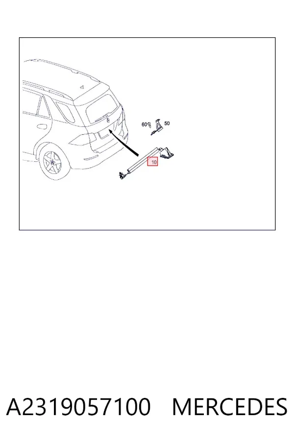 Câmara do sistema para asseguramento de visibilidade A2319057100 Mercedes