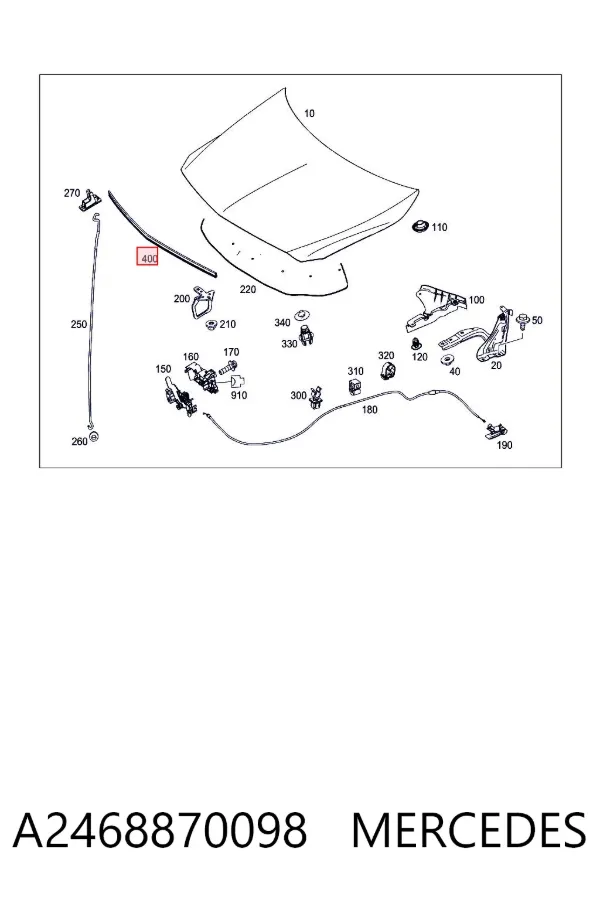  A2468870098 Mercedes