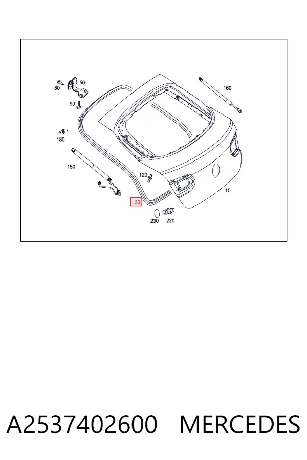  A2537402600 Mercedes