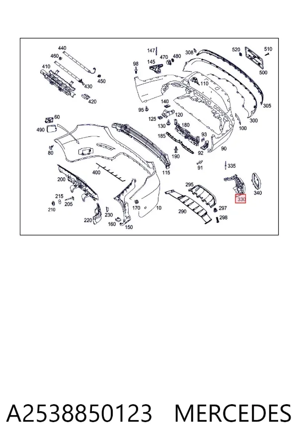  A2538850123 Mercedes