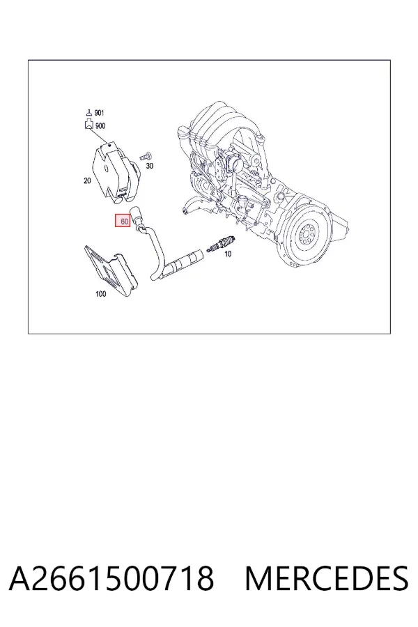  A2661500718 Mercedes