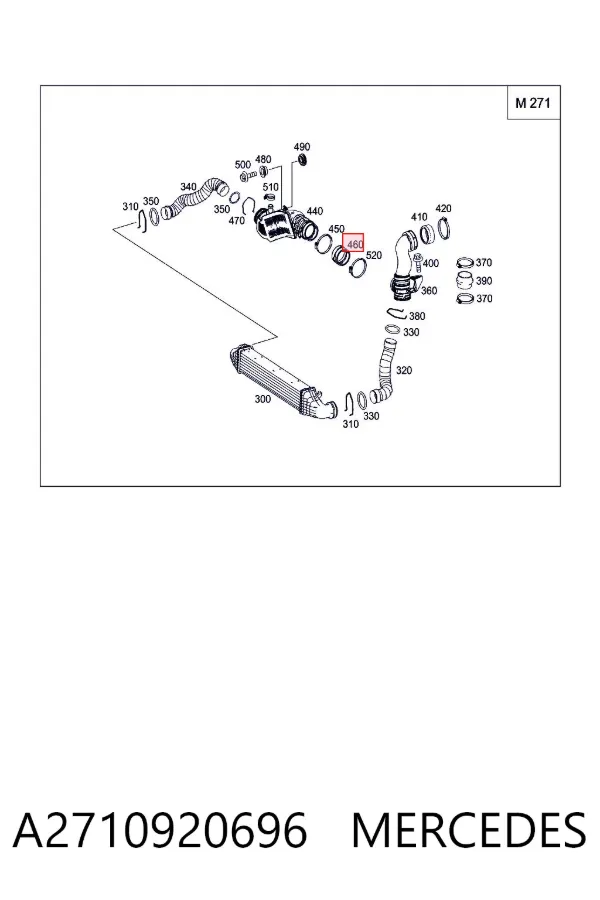  A2710920696 Mercedes