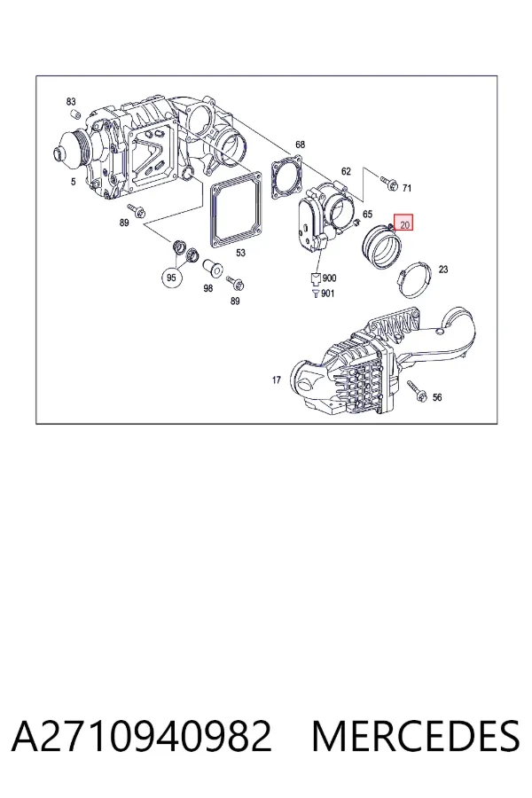  A2710940982 Mercedes