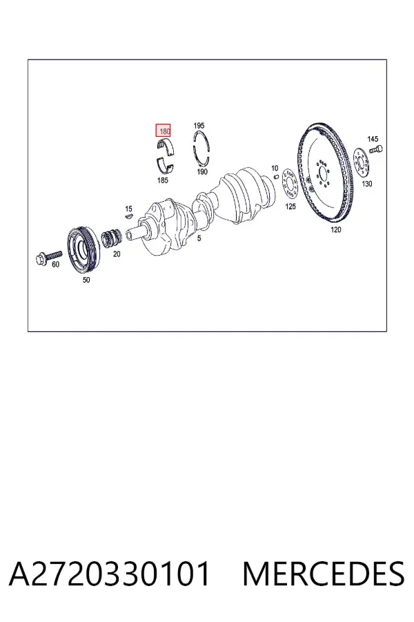  A2720330101 Mercedes