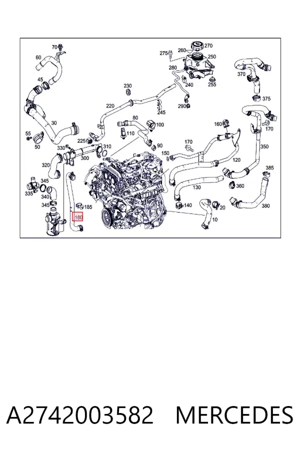  A2742003582 Mercedes